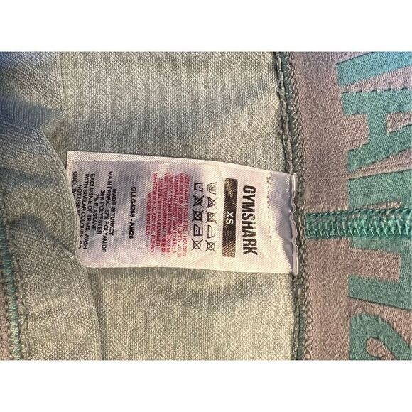 Gymshark XS mint light green flex low rise leggings yoga compression - Picture 5 of 5
